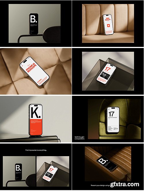 Wannathis - Laser light Apple device mockups