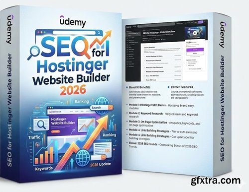 Udemy - SEO for Hostinger Website Builder 2026