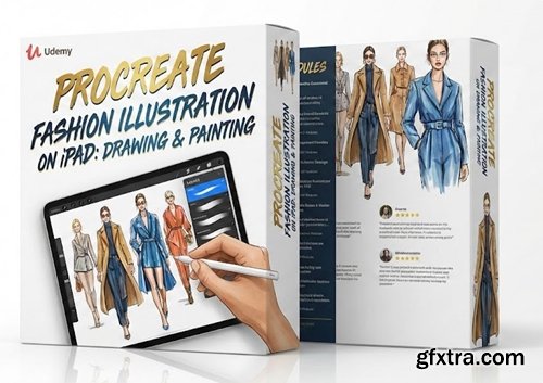 Udemy - Procreate Fashion Illustration on iPad: Drawing & Painting