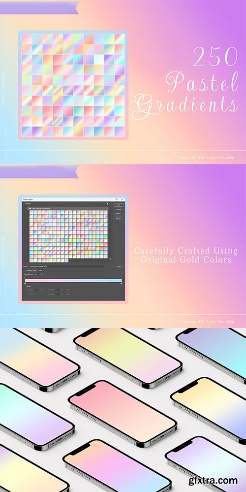 250 Pastel Gradients Collections 250 Pastel Gradients Collections