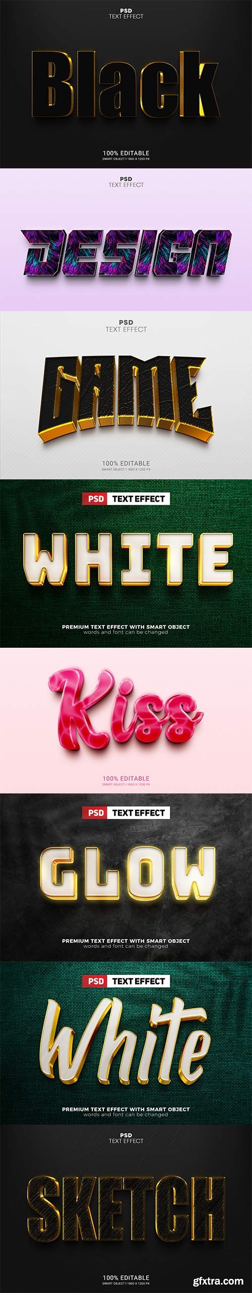 Psd text effect set vol 232 Psd text effect set vol 232