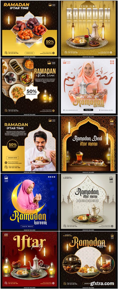 Ramadan kareem social media post psd template design Ramadan kareem social media post psd template design