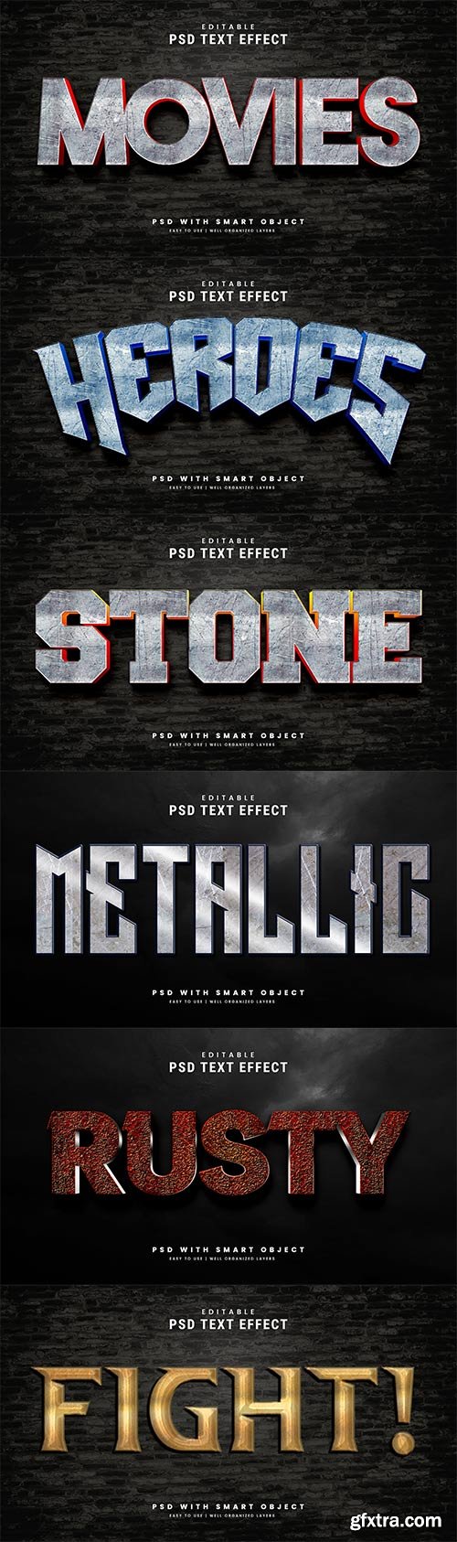 Psd text effect set vol 256 Psd text effect set vol 256