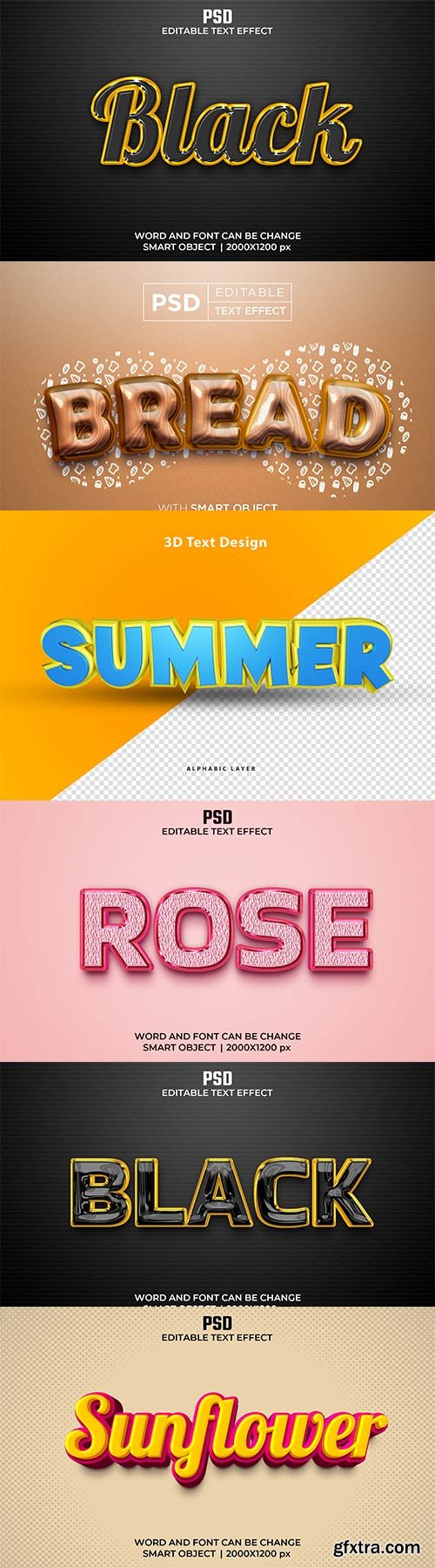 Psd text effect set vol 249 Psd text effect set vol 249