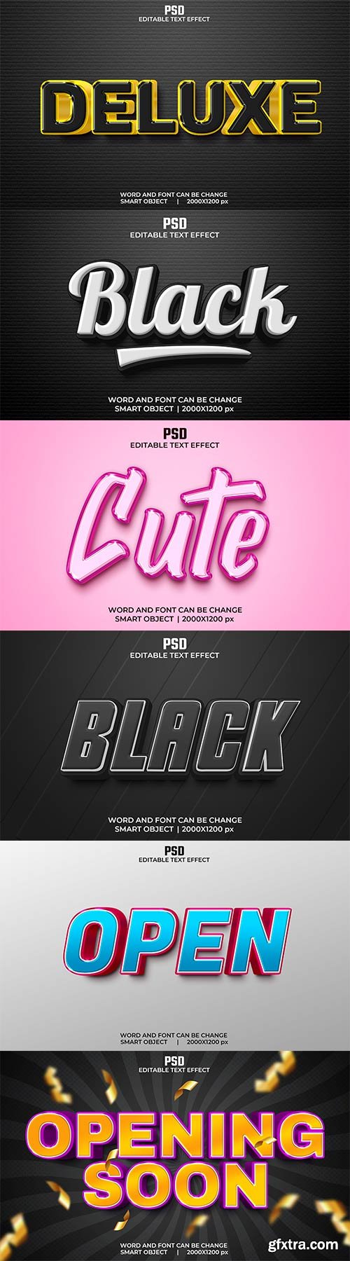 Psd text effect set vol 248 Psd text effect set vol 248