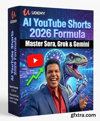 Udemy - AI YouTube Shorts 2026 Formula: Master Sora, Grok & Gemini