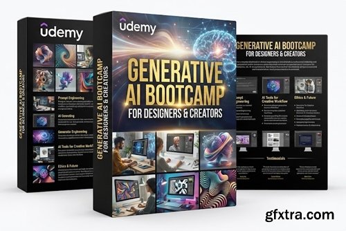 Udemy - Generative AI Bootcamp for Designers & Creators