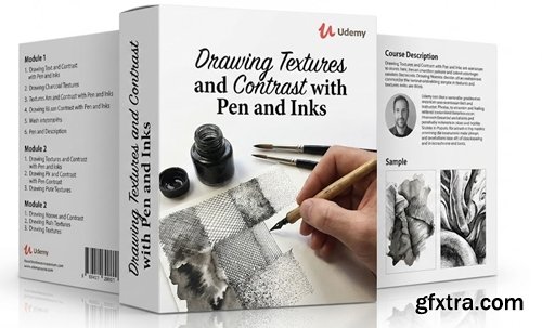 Udemy - Drawing Textures and Contrast with Pen and Inks