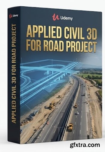 Udemy - Applied Civil 3D for road project
