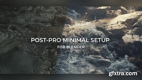 Gumroad - Post Pro - Minimal Setup for Blender