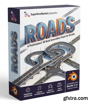 SuperhiveMarket - Roads