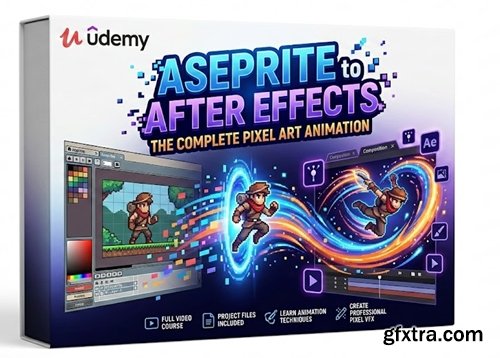 Udemy - Aseprite to After Effects: The Complete Pixel art Animation
