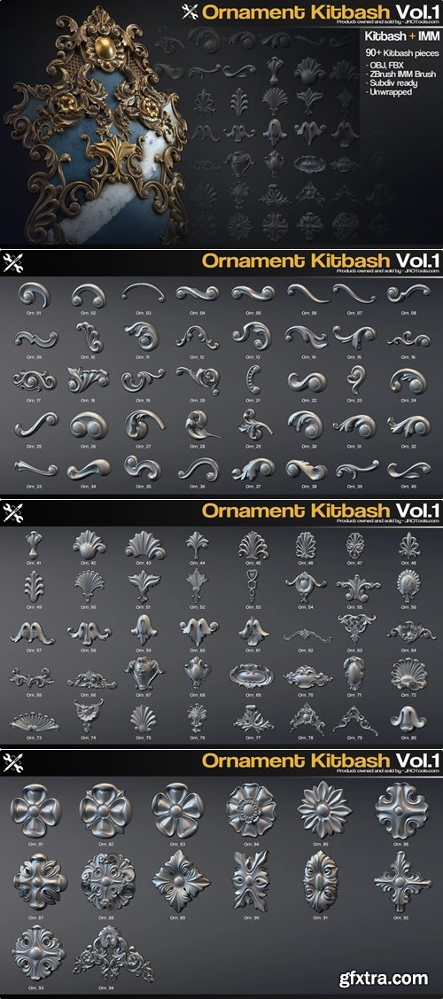 Gumroad - Ornament Kitbash Vol.1