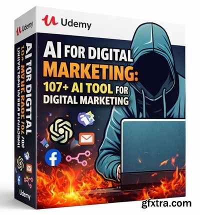 Udemy - AI For Digital Marketing: 107+ AI Tool For Digital Marketing