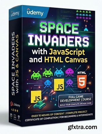 Udemy - Space Invaders with JavaScript and HTML Canvas