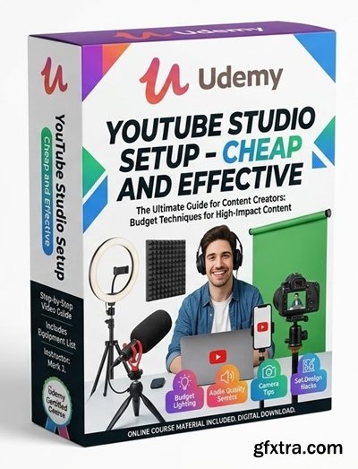 Udemy - YouTube Studio Setup - Cheap and Effective