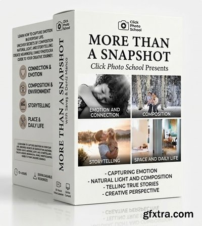 Click Photo School - More than a Snapshot with Maria Manco