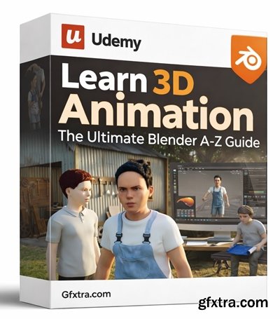 Udemy - Learn 3D Animation - The Ultimate Blender A-Z Guide