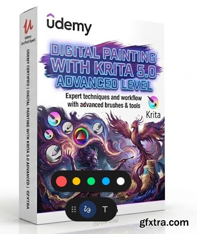 Udemy - Digital painting with Krita 5.0 advanced level