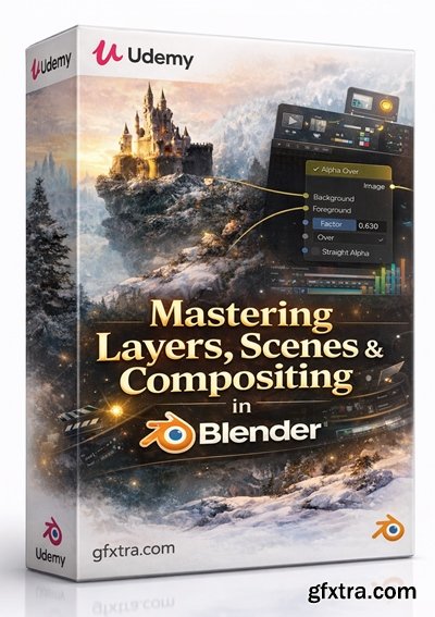 Udemy - Mastering Layers, Scenes & Compositing in Blender