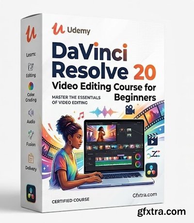 Udemy - DaVinci Resolve 20 - Video Editing Course for Beginners