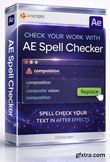Aescripts - AE Spell Checker v1.0