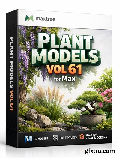 Maxtree - Plant Models Vol 61 for Max