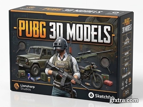 Lionsharp Studios - PUBG 3D Models