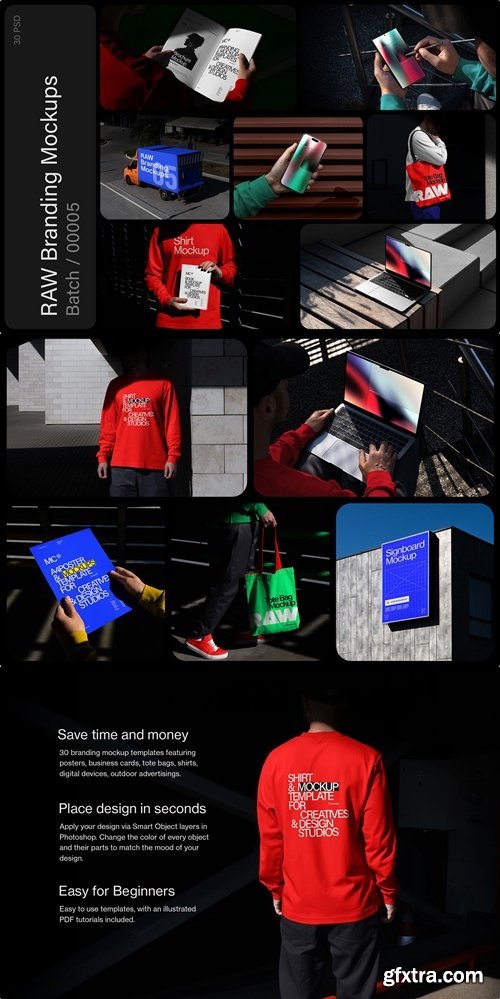 MockupCloud - Raw Branding Mockups / Batch 00005
