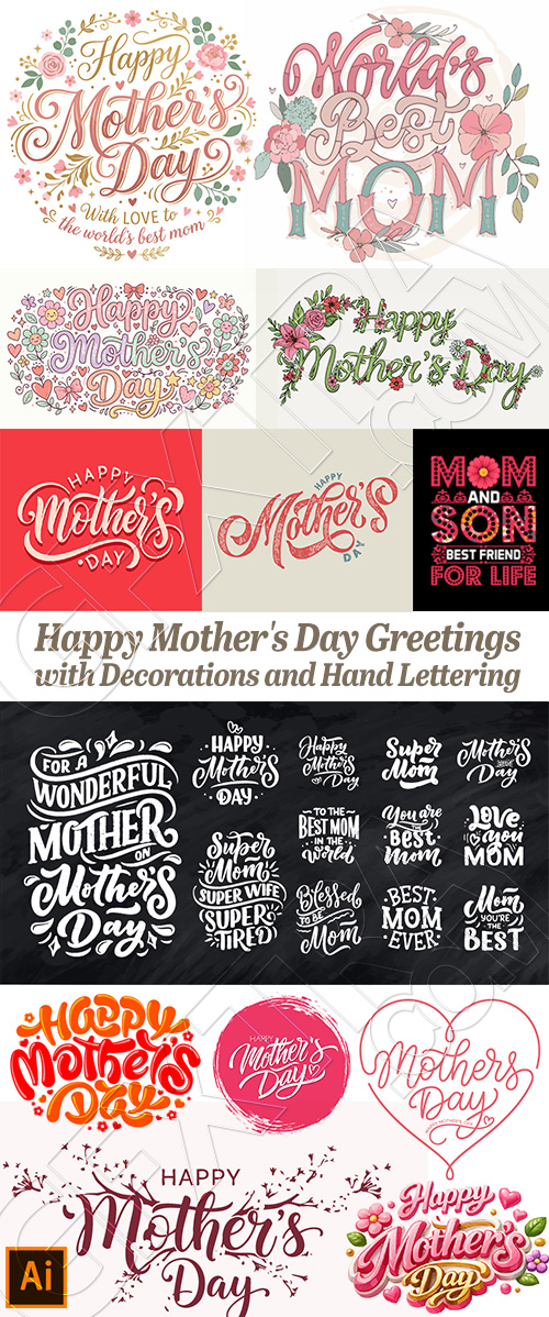 Happy Mother's Day Greetings 35xAI Happy Mother's Day Greetings 35xAI