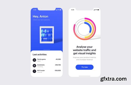 Wannathis - Charts 3d illustrations