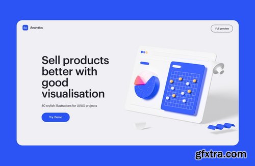 Wannathis - Charts 3d illustrations
