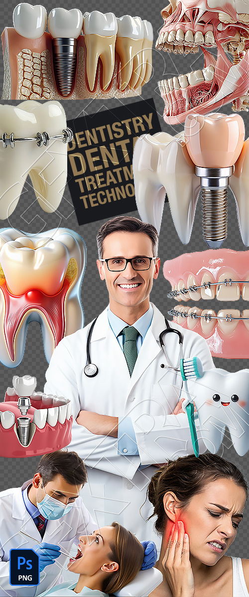 Dentistry and Dental Treatment Technology 35xPNG Dentistry and Dental Treatment Technology 35xPNG