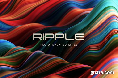 Chromasupply - Ripple: Fluid Wavy 3D Lines