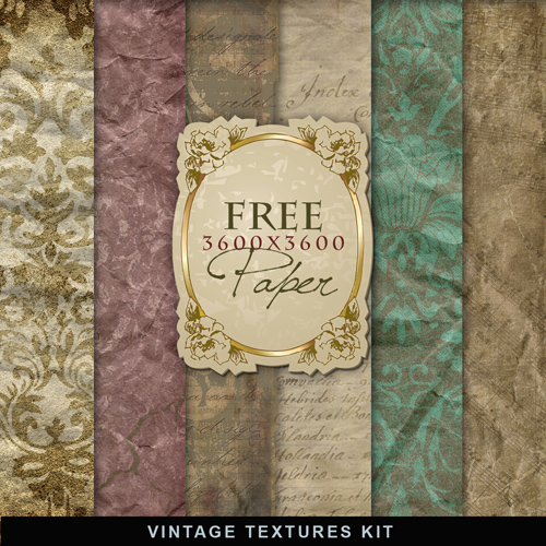 Textures - Old Vintage Backgrounds #43