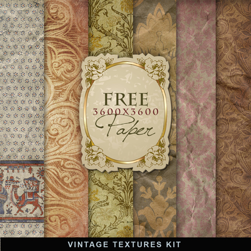 Textures - Old Vintage Backgrounds #44