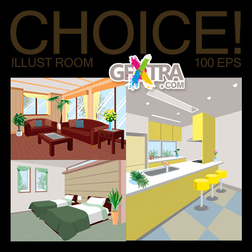 CHOICE! Illust Room 100xEPS