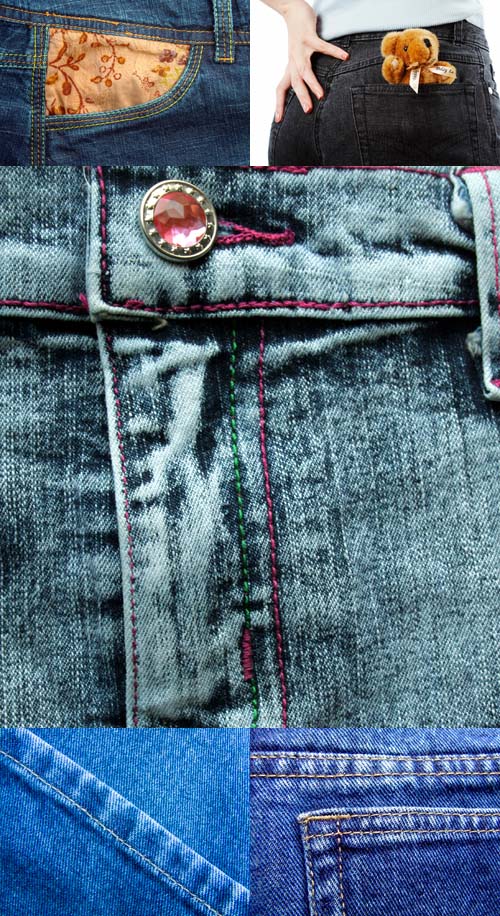 Set denim texture # 5