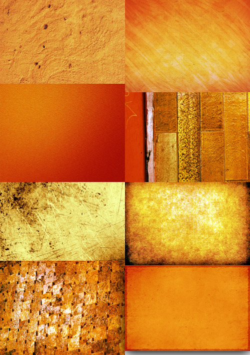 A set of gold textures # 2