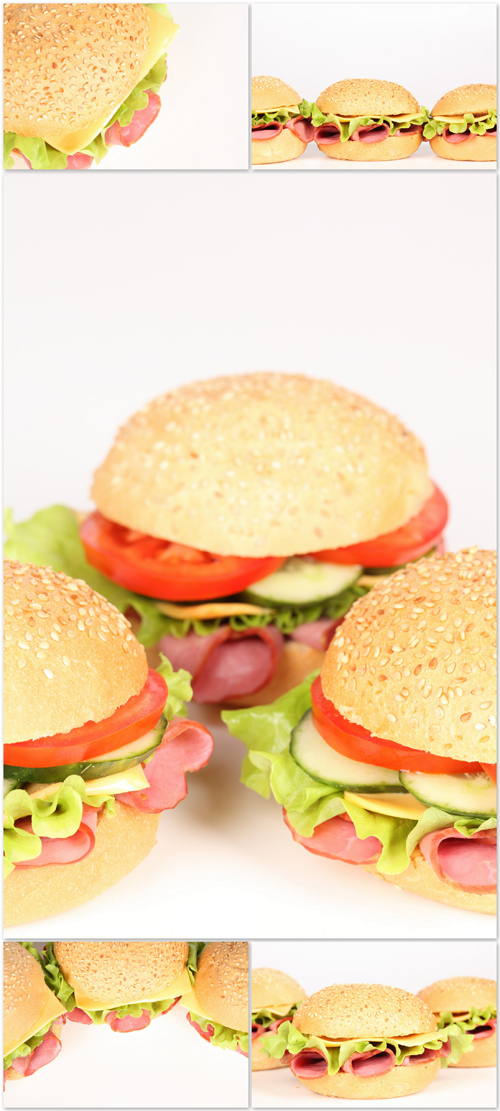 Photo Cliparts - Hamburger