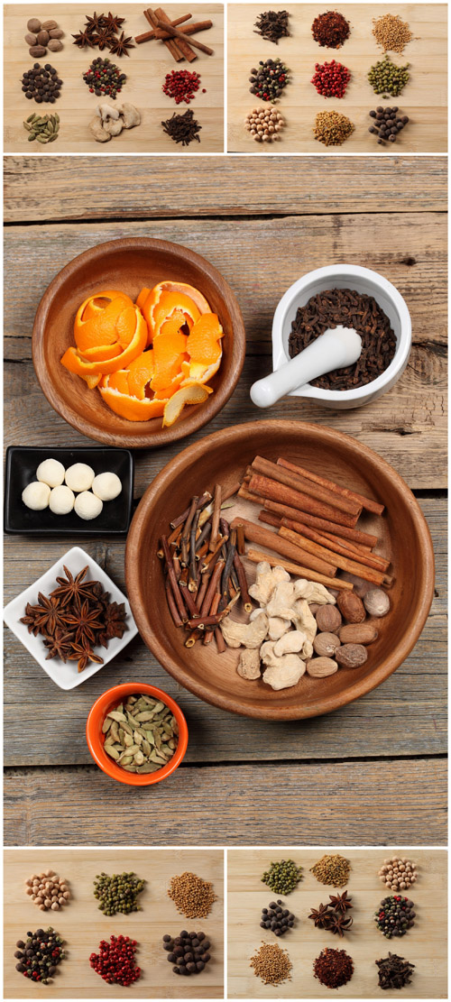 Photo Cliparts - Spices