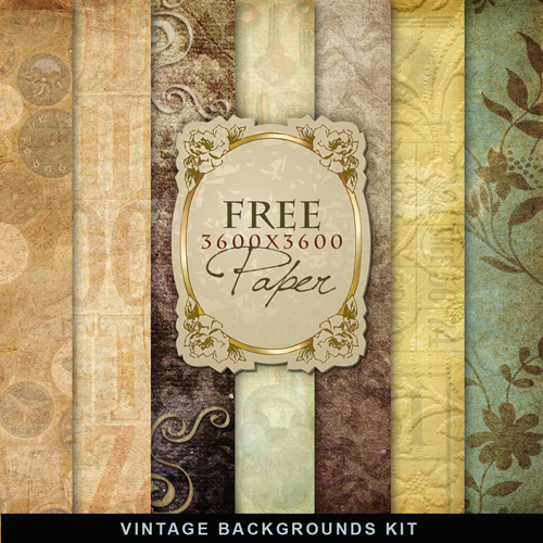 Textures - Old Vintage Backgrounds #49