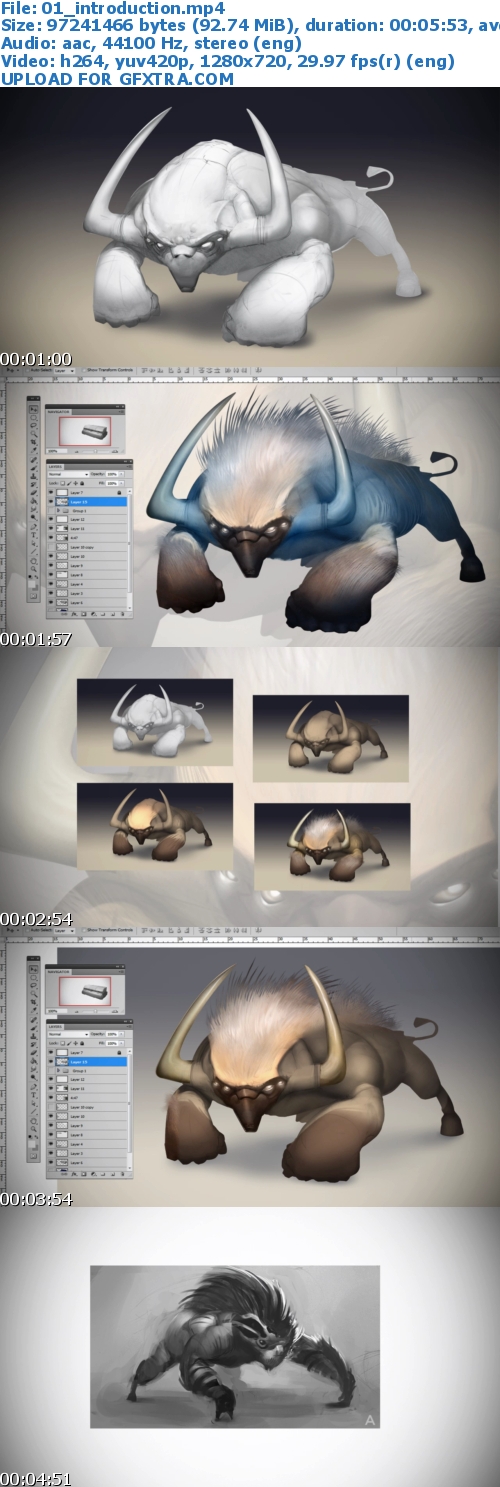 Digital Painting for Concept Art - Tutsplus Premium Course