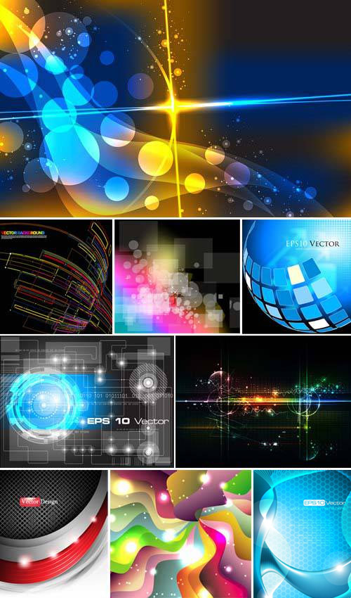 Collection of background vector