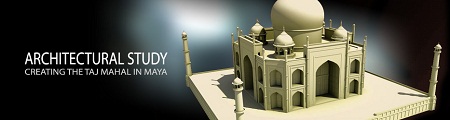 SimplyMaya - Architectural Study - Creating The Taj Mahal In Maya