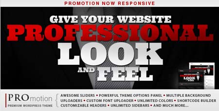 ThemeForest - ProMotion Responsive Wordpress Theme 