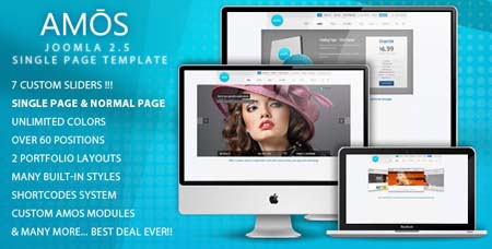 Themeforest - AMOS Template for Joomla 2.5 Theme