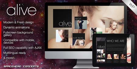 Themeforest - Alive - Creative WordPress Theme