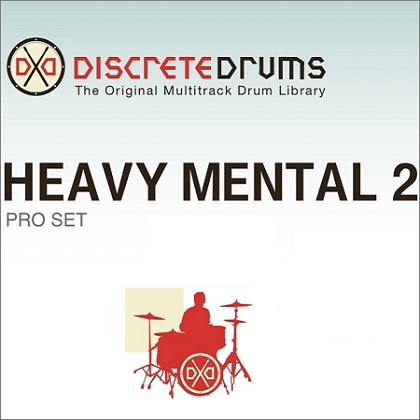 Discrete Drums Heavy Mental Drums v2 Pro SCD DVDR-BX8