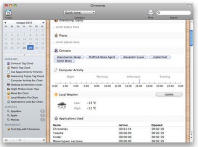 Synium Chronories v1.1.1 Mac OS X